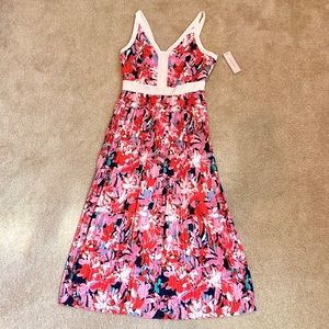 Floral Katherine Kelly Midi Dress NWT